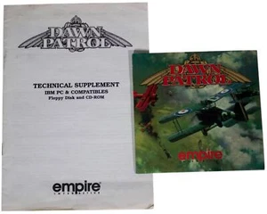 DAWN PATROL PC VIDEO GAME w/ Manual 1994 Windows 3.1 / 95 CD-ROM WWI Dog Fight - Picture 1 of 3