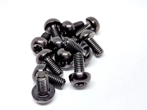 BLACK Titanium Disc Brake Rotor Bolts M5x10 For Hope Sram Magura - Afbeelding 1 van 5
