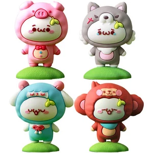Dumpling Doll Figure Animal Series Car Dashboard Ornaments charmingly - Picture 1 of 11