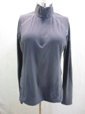 Pullover deportivo elástico cuello alto negro manga larga talla M REI para mujer 7W789 Foto 1 de 4