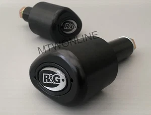 R&G Motorcycle Black Crash Protectors / Mushrooms Yamaha MT-10 2016 NO CUT - Picture 1 of 4