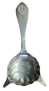 STERLINGSILBER ADLERS TEETASSE WÄRMER MEERMUSCHEL 925 LÖFFEL ORIGINAL - Bild 1 von 11