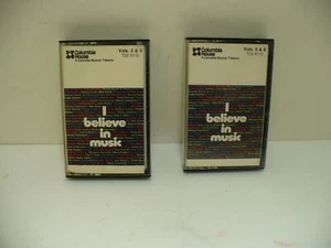 I Believe In Music Volume 3 & 4 / 5 & 6 Cassette Columbia House T22/23 6115 VG+ - Picture 1 of 10