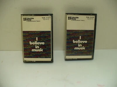 I Believe In Music Volume 3 & 4 / 5 & 6 Cassette Columbia House T22/23 6115 VG+ - Image 1 of 4