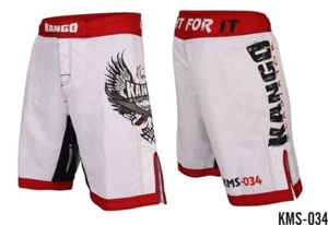 Kango MMA Shorts Kick Boxing Cage Fighting Exercise Fitness Short UFC Training - Picture 1 of 2
