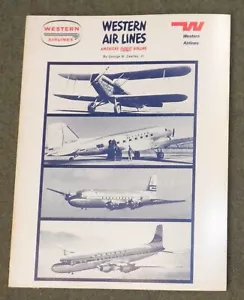 Western Airlines - America's oldest - Aviation History by Cearley Jr - Signed - Picture 1 of 1