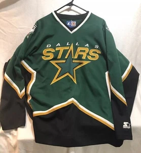 Dallas Stars NHL Jersey/Sweater, Starter, 2XL, Green Star with Black trim Hockey - Picture 1 of 9