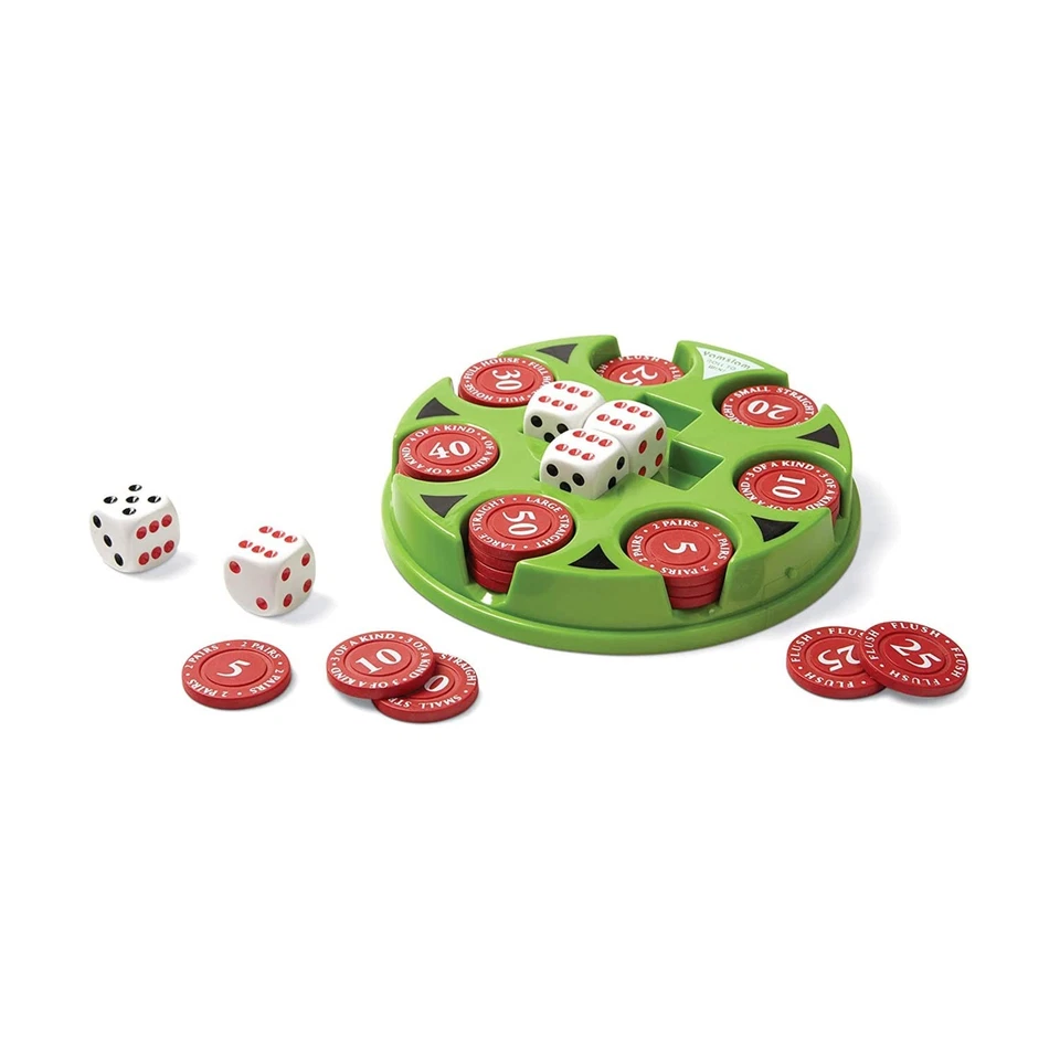 Yamslam Mini Version Fun Chance and Strategy Family Dice Game for and Adults ... - Image 1 of 1