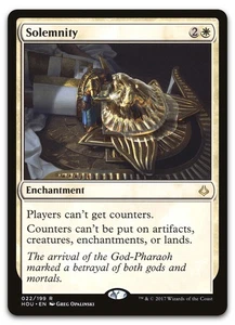 Solemnity #22 (NM) Hour of Devastation HOU Magic MTG - Picture 1 of 2