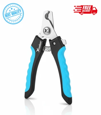 Herramienta de aseo profesional recortadora de uñas de acero inoxidable para mascotas perros gatos Foto 1 de 4