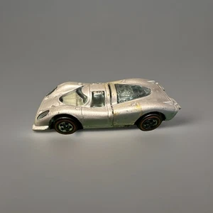 Vintage Red Line Hot Wheels 1969 Porsche 917 Enamel Gray/silver - Picture 1 of 7