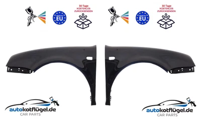 Guardabarros delantero izquierdo + derecho VW GOLF 4 IV LC9Z 97-06 pintado nuevo - Imagen 1 de 4