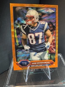 2024 Topps Composite Rob Gronkowski Orange Geometric /25 Patriots - Picture 1 of 5