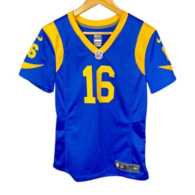 耐克 On Field LA Rams Jared Goff #16 足球球衣女式 M - 130 美元零售 — 第 1/4 张图片