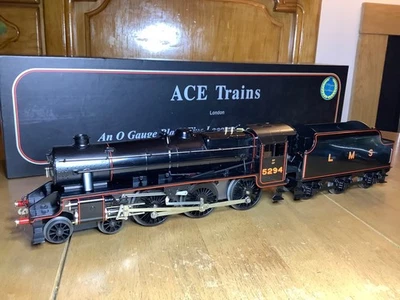 Ace Trains O Gauge E19 2 or 3 Rail DC LMS 4-6-0 Class 5 Locomotive 5294 - Image 1 of 4
