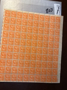 USA Briefmarkenbogen - 803 - Benjamin Franklin - Kamm. versand! - Bild 1 von 1