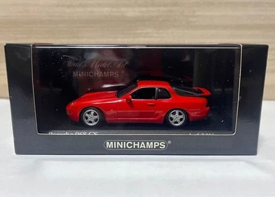 Minichamps 1/43 Porsche 968 CS 1993 rojo modelo de coche 400062321 - Imagen 1 de 4
