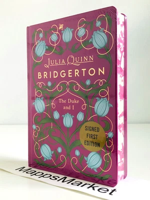 SIGNED The Duke and I DELUXE COLLECTOR'S EDITION by Julia Quinn Stenciled SEALED - Image 1 of 4