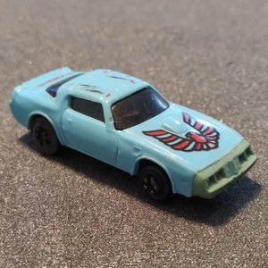 Vintage Kidco 1980 Pontiac Firebird Blue Burnin' Key Car No Key - Picture 1 of 9