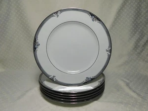 Set of 6 Noritake Squirewood Dinner Plates 4013 - Picture 1 of 11