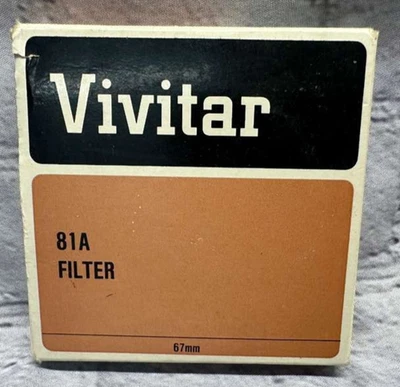 Vivitar  81A 67mm Lens Filter - Image 1 of 4