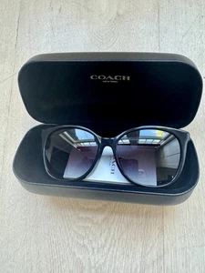 coach sunglass case with sunglasses 50028g - Picture 1 of 6