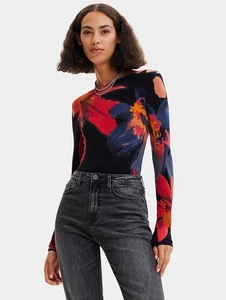 Desigual Women's Body Size M Floral Print 22WWQK04 - Picture 1 of 9