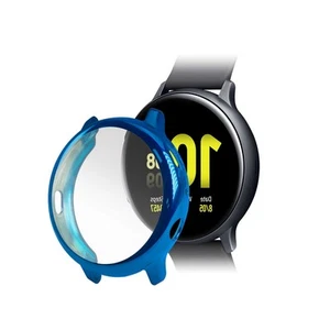 TPU Żelowa osłona etui elektryczne niebieskie kompatybilne z Galaxy Watch Active 2 40mm - Zdjęcie 1 z 9