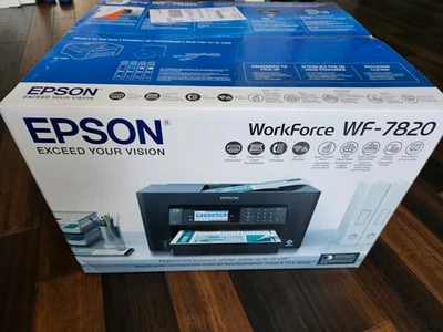 Epson WorkForce Pro WF-7820 All-in-One Inkjet Printer Scan Copy Fax NEW - Image 1 of 4