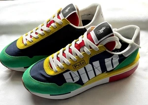 POLO RALPH LAUREN Hombre Talla 9D Tren 89 Colorblock Nuevo en Caja Zapatilla #85-reg - Imagen 1 de 9