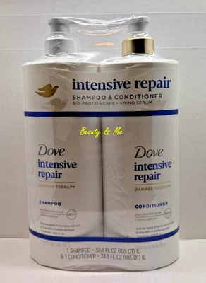 Dove Intensive Repair Damage Therapy Shampoo & Conditioner Set, 33.8 fl oz - Image 1 of 2