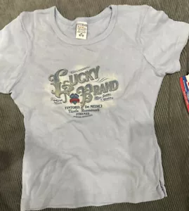 Girls T Shirt Brand Sz med 10-12 Blue w/ Graphic - Picture 1 of 3