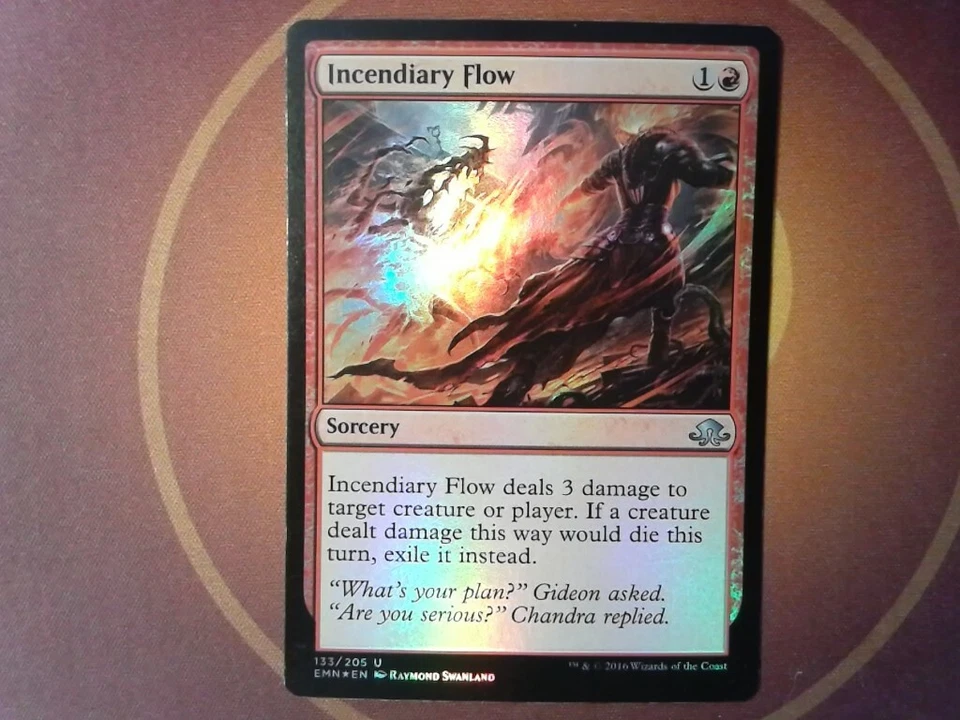 Foil Incendiary Flow - Eldritch Moon - Magic the Gathering mtg red - Image 1 of 1