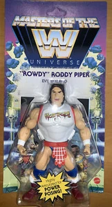 WWE MOTU Masters Of The Universe "ROWDY" RODDY PIPER Wave 5 New - Picture 1 of 2
