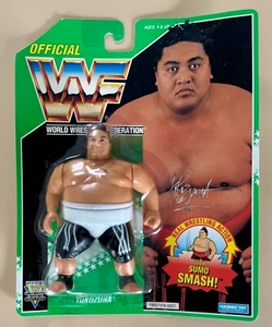 WWF HASBRO 1994 Serie 11 Acción de Lucha Real YOKOZUNA ¡Súper Limpio L@@K!! - Imagen 1 de 17