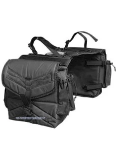 Bolsa de sillín Western Imports bolsa de nailon incl. botella negra - Imagen 1 de 1