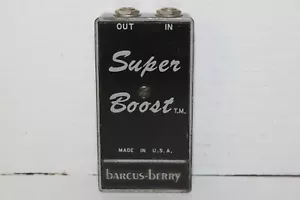 Barcus-Berry Super Boost 70s Black - Untested - Picture 1 of 3