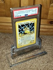 FANTASTIC 2000 Pokemon Gym Heroes Lt. Surge's Electabuzz #6 HOLO PSA GEM MINT 10
