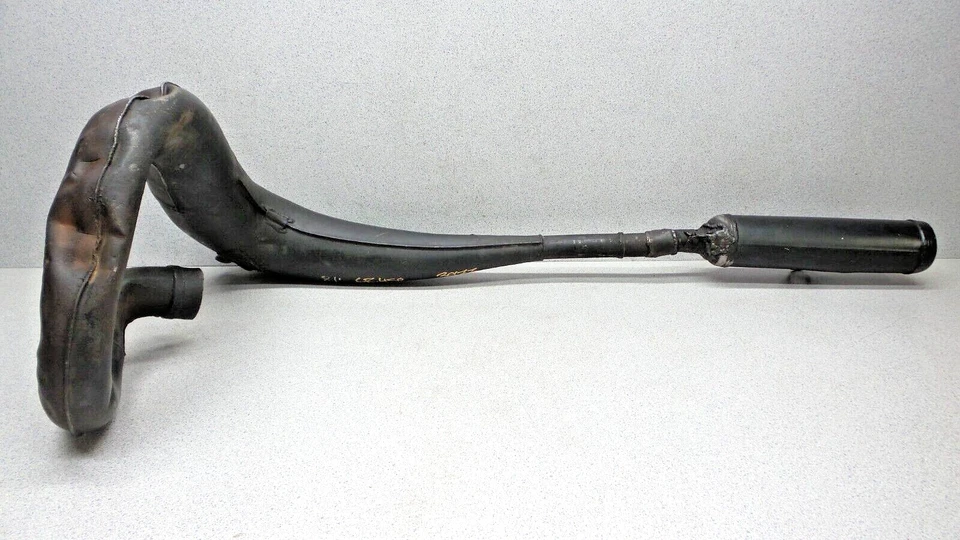 Silenciador de escape sistema Honda CR450R Elsinore CR450 CR 450 81 1981 Foto 1 de 4