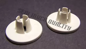 SPOOL CAP (2pc) Small Elna 520 540 620 660 eXperience 9500 9600 6003QD DC2007LE - Picture 1 of 4