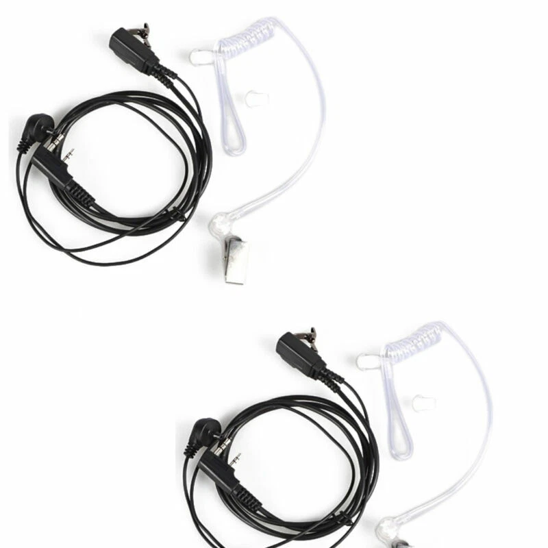 2PCS Baofeng Earpiece Earphone Headset Mic for UV-5R BF-888s GT-3 Two-way Radio - Image 1 of 2