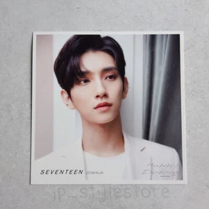 SEVENTEEN JOSHUA Happy Ending Entry Card Photocard JAPAN - Picture 1 of 2