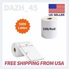 10 Rolls Direct Thermal Label 4X6 500 Roll Labels For Zebra 2844 Eltron Zp450