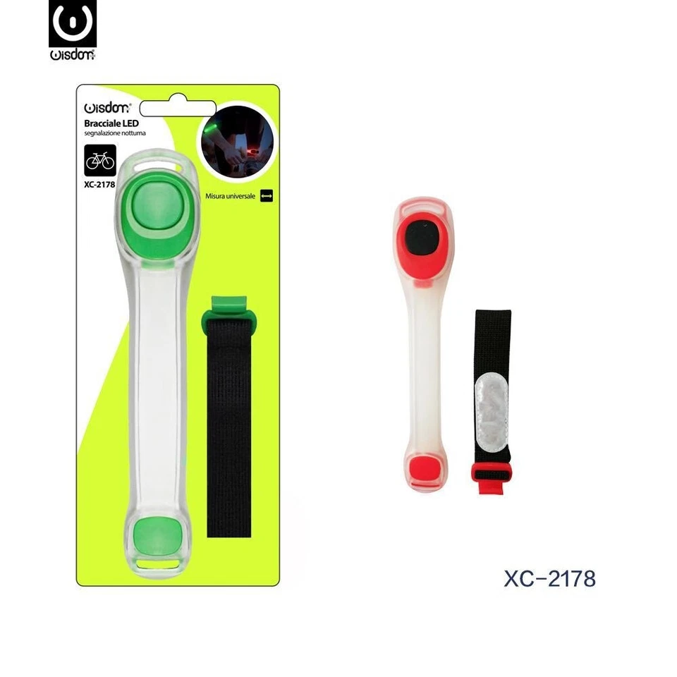 Pulsera Led Indicador Seguridad Correr Bicicleta Xc-2178 Wis - Imagen 1 de 1