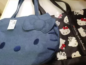 HelloKitty 45th anniversary  set of 2 and Comes with a non-sale bag kawaii - Picture 1 of 14