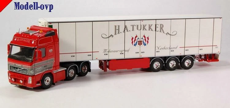 Volvo FH 12 Globetrotter XL 6x2 mit Kühl Auflieger H A Tukker Tekno t 55084 - Image 1 of 1