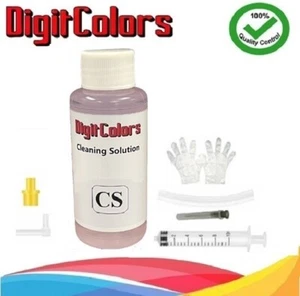 Boquilla de cabezal de impresión desbloqueo de CC para impresora Canon EPSON Brother HP líquido de limpieza - Imagen 1 de 3