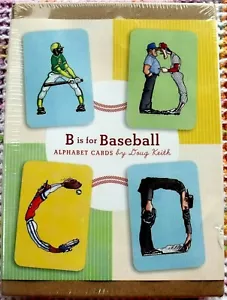 Neu Lehren Pädagogisch Lernen B ist für Baseball ABC Alphabet Karten versiegelt - Bild 1 von 2