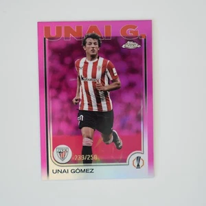 2024-25 Topps Chrome PINK /250 UNAI GOMEZ #145 - Picture 1 of 2