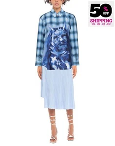 Camicia oversize Burberry prezzo consigliato €1080 UK6 US4 IT38 XS-S colletto a scatto a quadri - Foto 1 di 6
